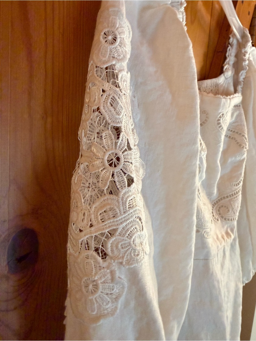 FARM Rio White Embroidered Euroflax Premium Mini Dress - Picture 4 of 4